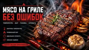 Мясо на гриле без ошибок
