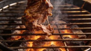 Почему на гриле мясо прилипает к решётке